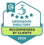 Greenbook directory recommended by clients badge